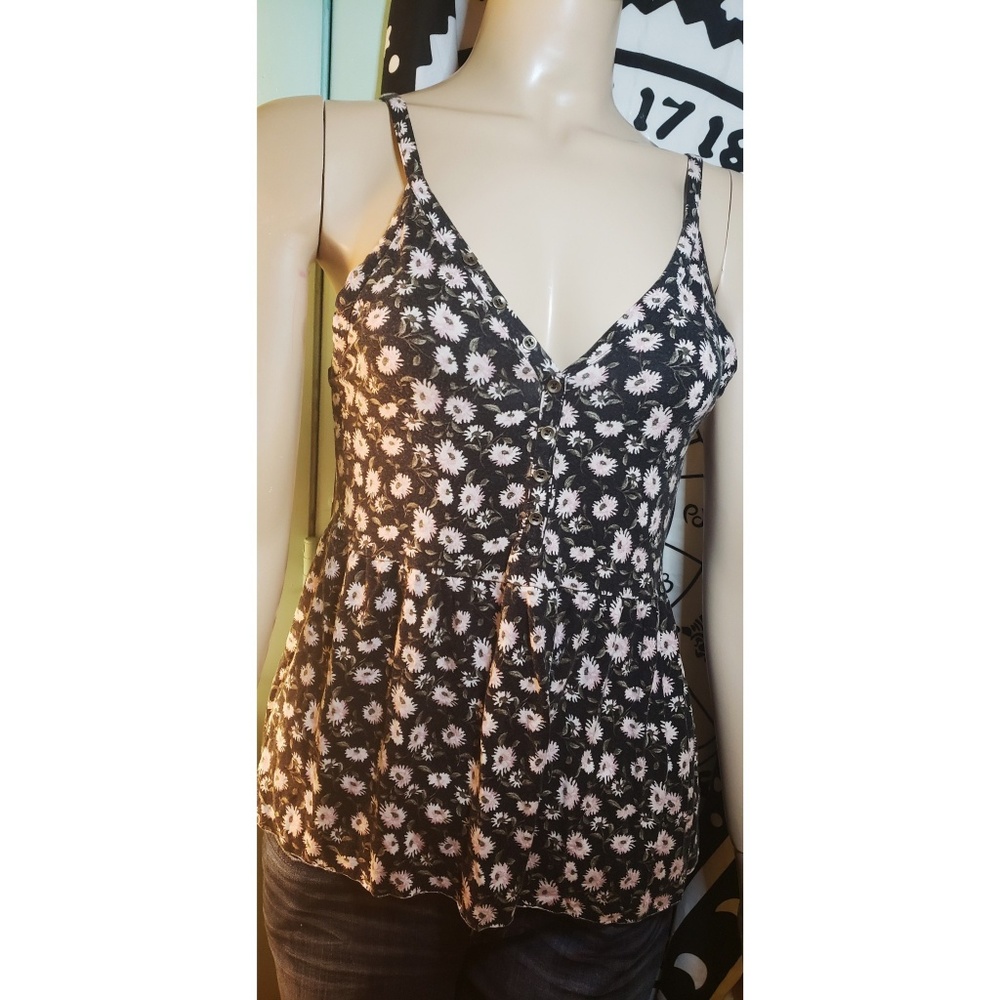 AE Soft & Sexy Grunge Daisy Tank Top